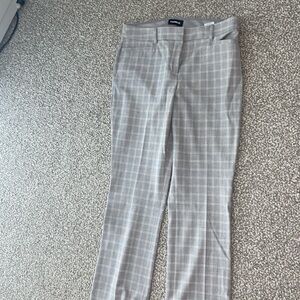 Express Columnist barely boot mid rise business pants